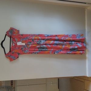 Patrons of Peace floral maxi dress